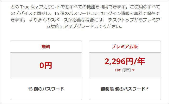 True Keyプレミアム版が便利 ただしデメリットも２つある 大福日記