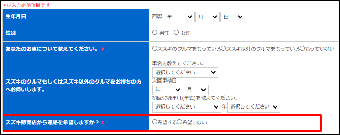 車のカタログ請求をネットですると営業電話はかかってくる きません 大福日記