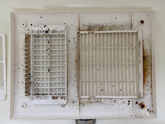 浴室乾燥機から黒い塊が落ちてくる 分解掃除してみた結果がヤバい 大福日記