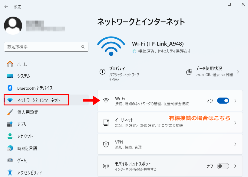 ネットワークとインターネット