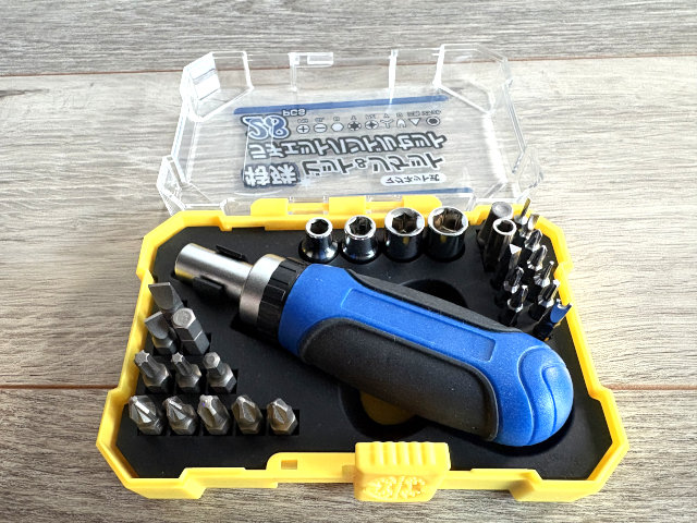 ラチェットドライバーセット